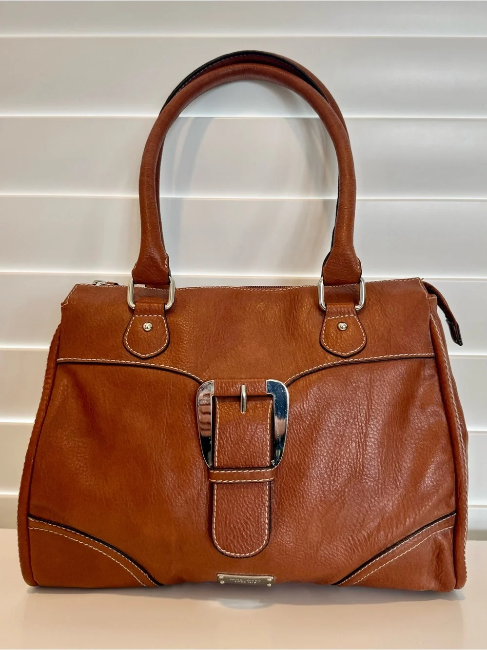 Brown Satchel Handbag